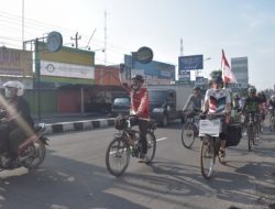 Peduli Tsunami Banten, Relawan ACT Gowes Menuju Banten