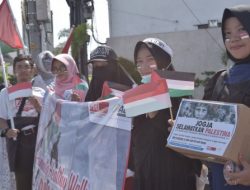 Relawan MRI-ACT DIY Gelar Aksi Long March untuk Palestina