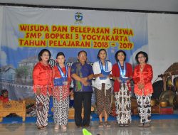 SMP BOPKRI 3 Yogyakarta Lulus Seratus Persen