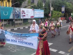 Pawai Unduh-unduh Meriah, Gunungan SMA Bosa Paling Heboh