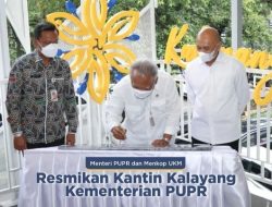 Tampung 480 Pengunjung, Kantin Kalayang PUPR Diresmikan