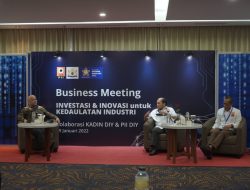 KADIN DIY dan PII DIY Gelar Bussines Meeting Bertajuk Investasi dan Inovasi untuk Kedaulatan Industri