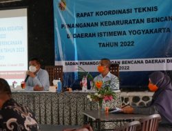 Rakortek BPBD DIY, Sekda DIY: Harus Ada Sinkronisasi dan Sinergi antar BPBD