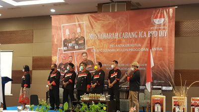 ICA Lantik Ketua BPC Sleman, Kulon Progo, dan Bantul