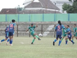 Tim Sepak Bola Putri Sleman Unggul 2-0 dari Kota Jogja