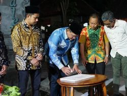 Meresmikan Jalan Padukuhan Kregan, Wabup Sleman: Pertahankan Budaya Gotong Royong