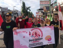 Merayakan Hari Sumpah Pemuda Ke-94, Warga RW 04 Mrican Caturtunggal Gelar Jalan Sehat dan Senam Massal