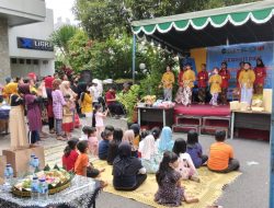 Kebersamaan PKK dan Warga Kelurahan Purwokinanti dalam Bazar dan Donor Darah