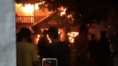Satu Rumah di Sleman Hangus Terbakar, Kerugian Capai Ratusan Juta