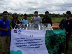 Guna Bantu Pengairan Persawahan, Dosen UNY Bangun PLTS di Prambanan