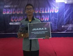 SMK N 2 Yogyakarta Raih Juara Kedua Bridge Modelling Competition