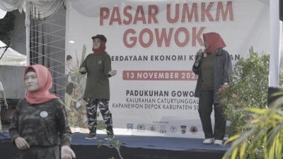 Gelaran Pasar UMKM Gowok Dimeriahkan Kehadiran LD Horee 04