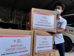 PMI DIY Kirim Relawan dan Bantuan Awal Gempa Cianjur