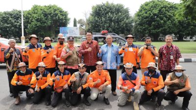 Bantu Korban Gempa Cianjur, Wabup Sleman Lepas TRC BPBD Sleman Tahap 2