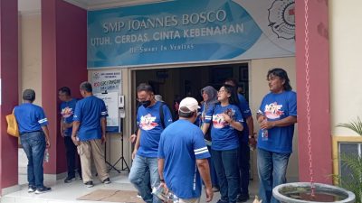 Rangkaian Lustrum XII, SMP Joannes Bosco Gelar Jalan Sehat Lintas Alumni