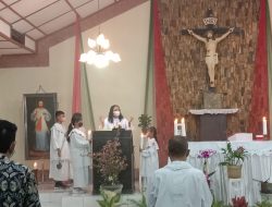 Misa Perayaan Hari Raya Santa Perawan Maria Bunda Allah, Umat Paroki TDGY Macanan Diajak Meneladani Spiritualitas Santa Maria