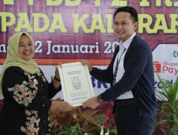 Bupati Sleman Sampaikan SPPT PBB-P2 Tahun 2023