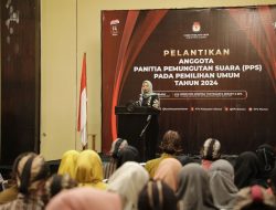 Bupati Sleman Lantik Panitia Pemungutan Suara Pemilu 2024