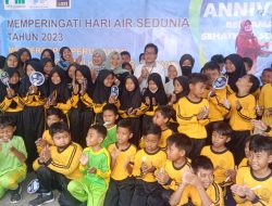 Peringati Hari Air Sedunia 2023, PDAM Tirta Sembada Serahkan Bantuan CSR Dan Tanam Pohon