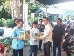 Gelaran ‘Karangwaru Berbagi, Karena Berbagi Kita Bisa’ Santuni 135 Warga