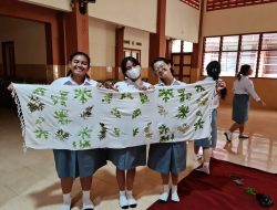 SMA Santa Maria Bekali Lulusan Ketrampilan Ecoprint 