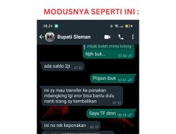 Nomor WhatsApp Diretas, Bupati Sleman Minta Sejumlah Pihak Tidak Tertipu Oleh Pelaku