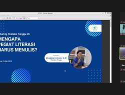 Gairahkan Menulis di Kalangan Pegiat Literasi