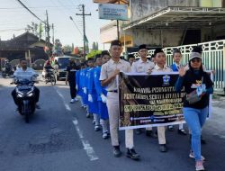 SMP BOPKRI 3 Yogyakarta Ikut Kirab Riyaya Undhuh-Undhuh GKJ Maguwoharjo