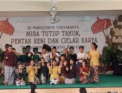 Ruang Kreasi SD Marsudirini Yogyakarta dengan Pentas Seni dan Gelar Karya