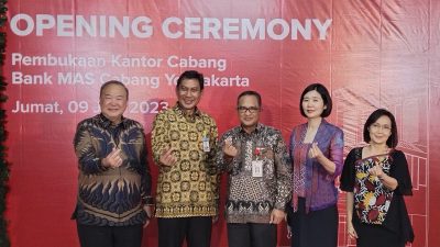 Guna Meningkatkan Pelayanan Nasabah DIY, Bank MAS Buka Kantor Cabang Ke 37 Di Yogyakarta