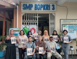 Menuju HUT ke-1 SMM, SMP BOPKRI 3 Yogyakarta Kerjasama Literasi Sekolah