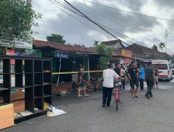 Dua Kios Di Pojok Ngasem Dilalap Api, Kios Bakwan Kawi dan Laundry