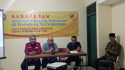 Saresehan Asal Usul Kampung Pesindenan, Menggali Potensi Budaya dan Pariwisata