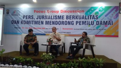 AMSI dan Polda DIY Ajak Ciptakan Pemilu Damai dengan Jurnalisme Berkualitas