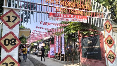Ramaikan HUT ke-78 RI, SBC SAM Gelar Bazar Hingga Berbagi Ilmu Mengolah Sampah