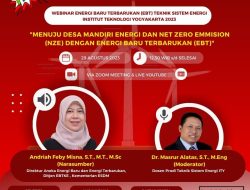ITY Adakan Webinar Menuju Desa Mandiri Energi
