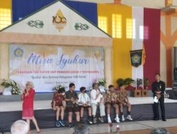 SMP PL 1 Yogyakarta 100 Tahun, Butet Ajak Siswa Siap Hadapi Masa Depan