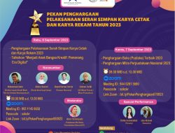 Perpustakaan Nasional RI Adakan Pekan Penghargaan SS KCKR Tahun 2023
