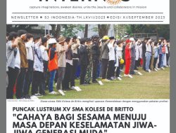 Liputan Karya Siswa SMA Kolese de Britto Termuat di Majalah SJ INTERNOS 