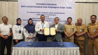 Jalin Kerjasama, Bandara Adisucipto Yogyakarta Bakal Promosikan Pariwisata Bantul