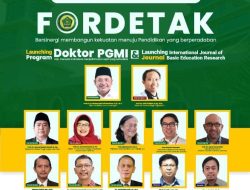 FITK UIN Sunan Kalijaga Gelar Pertemuan Nasional FORDETAK dan Lounching PGMI