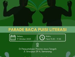 Satupena Jateng Gelar Parade Baca Puisi Literasi