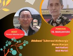 Diskusi Satupena DIY : Literasi Keluarga Penting Dibangun di Keluarga