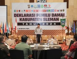Pemkab Sleman Komitmen untuk Ciptakan Kondisi Pemilu 2024 Yang Kondusif