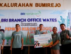 BRI Menanam 2023: Bank BRI Wates Serahkan 2.640 Bibit Pohon Buah Sebagai Bentuk Kepedulian pada Alam dan Masyarakat