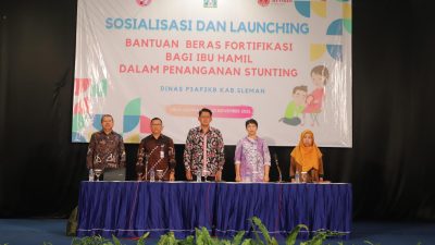 Cegah Stunting, Pemkab Sleman Berikan Bantuan Beras Fortifikasi untuk Ibu Hamil
