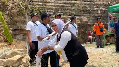 Program CSR Rider Peduli, Membuat Sumur Bor sebagai Sumber Air Bersih di Desa Tugu Kebumen
