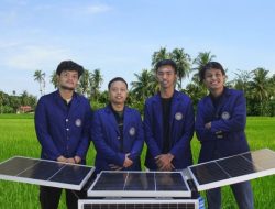 Mendukung Program Energi Hijau, Mahasiswa Fakultas Teknik UNY Membuat Pompa Air Tenaga Surya