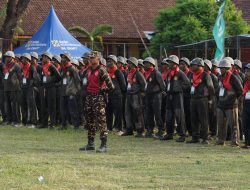 GP Ansor dan Fatayat NU Tempel Sukses Gelar Pendidikan Dasar Banser dan Garfa