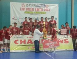 Sempat Tertunda Alasan Teknik, Liga Futsal Bantul Kembali Digelar di Tahun 2023